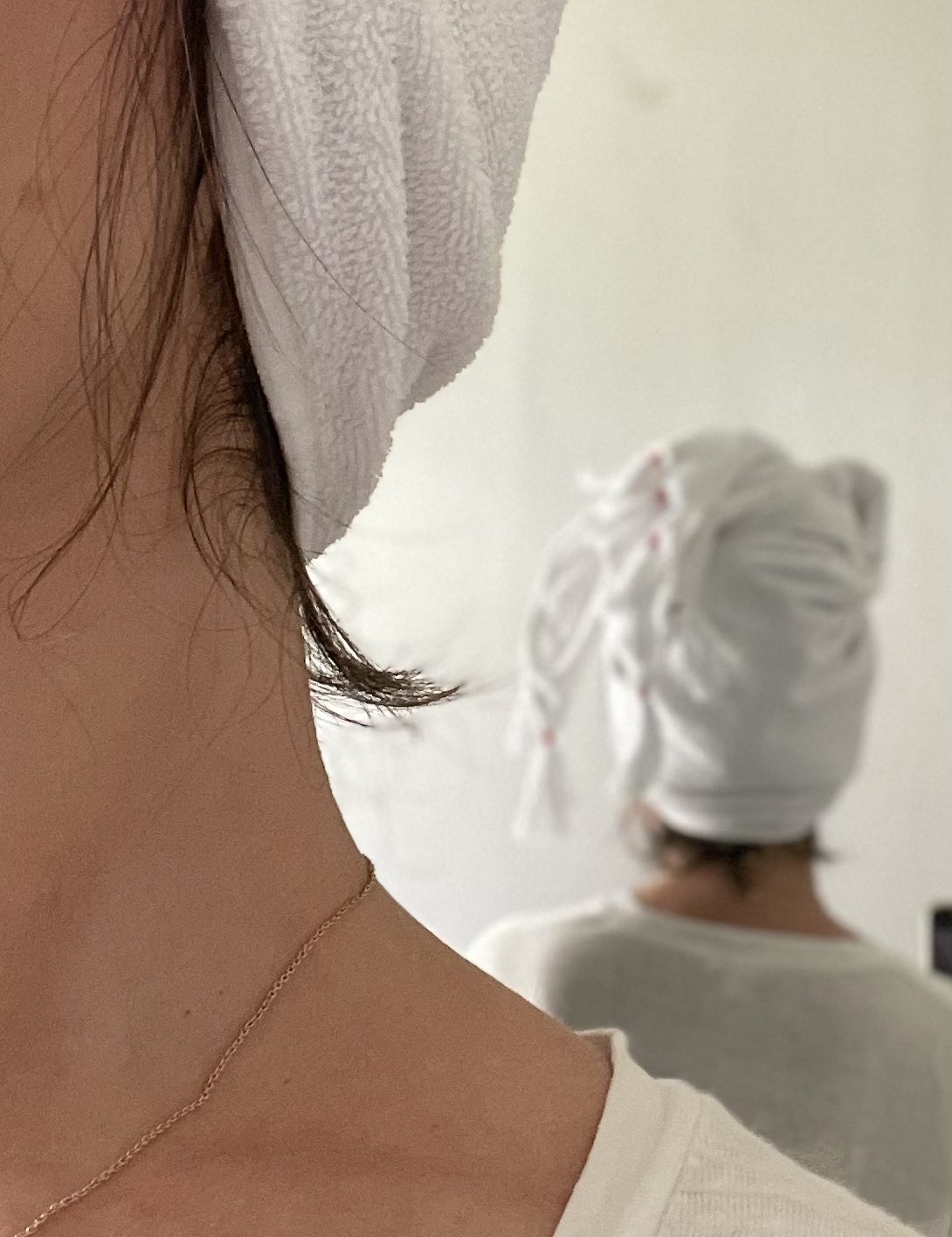 Serviette à cheveux en coton 100% égyptien